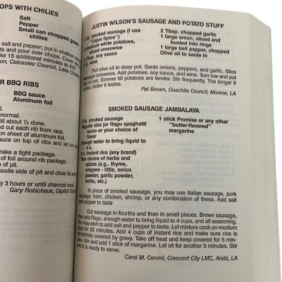 Vintage Pots Pans & Pioneers Volume IV Cookbook Louisiana Recipes Paperback 1993 - Picture 7 of 11